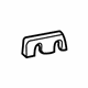 Ford F2UZ-1527003-A Latch Spacer, Center Driver Side