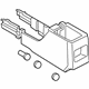 Ford 9H6Z-54045A36-AA Console Assembly, Sand