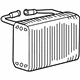 Ford F2UZ19860A Evaporator Core, Front