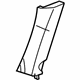 Ford 8S4Z-5466892-AB Bolster, Black, Rear Passenger Side