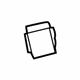 Ford GN1Z-5A638-A Knuckle Mount Bushing, Rear