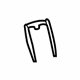Ford 5L8Z-5K827-A Knuckle Bumper, Rubber