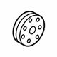 Ford YS4Z-3A733-DA Pulley