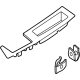 Ford ML3Z-14527-BA Pull Handle, Front Passenger Side