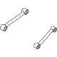 Ford MB3Z-5500-E Rear Upper Control Arm