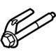 Ford -W717651-S900 Rear Lower Control Arm Bolt, Driver Side