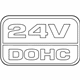 Ford F2DZ16098AAA Emblem