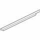 Ford 7H6Z-5421452-A Belt Weatherstrip, Front Passenger Side