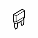 Ford 3S4Z-14526-AA Mini Fuse