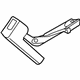 Ford FL3Z-1660045-GJ Outer Buckle, Earth Gray, Rear Driver Side