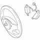 Ford 8S4Z-3600-AR Steering Wheel, Gray