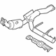 Ford HL3Z-5E212-G Catalytic Converter, Passenger Side