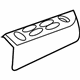 Ford 7L1Z-14525-AA Switch Bezel, Charcoal, Front Driver Side