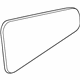 Ford AR3Z-6329710-A Quarter Glass, Rear Passenger Side