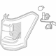 Ford JL1Z-13404-G Tail Lamp Assembly, Rear Passenger Side