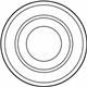 Ford F81Z-1130-HB Wheel Cap, Front