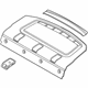 Ford DM5Z-5446668-BE Package Tray Trim, Black, Rear