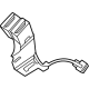 Ford NZ6Z-6060045-AA Buckle End, Black, Center Passenger Side