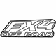 Ford 5L5Z-16720-AAA Decal, Red, Rear