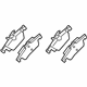 Ford GN1Z-2200-E Brake Pads, Rear