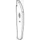 Ford PR3Z-16071-A Rear Insulator, Passenger Side