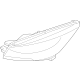 Ford PJ6Z-13008-C Headlamp Assembly, Passenger Side