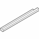 Ford 7T4Z-7825861-A Belt Weatherstrip, Rear Inner Driver Side
