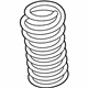 Ford 5R3Z-5560-C Coil Spring, Green, Rear