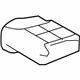 Ford DT4Z-7863804-AB Cushion Cover, Black, Rear Passenger Side