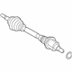 Ford HG9Z-3B437-C Axle Assembly, Front Driver Side
