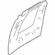 Ford 7C3Z-2825508-AA Window Molding, Rear Passenger Side