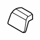 Ford DA8Z-74501A04-KC Headrest Cover, Rear