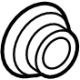 Ford -W520216-S442 Front Insulator Nut