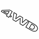 Ford FB5Z-9942528-D Nameplate, Rear