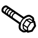 Ford -W503296-S442 Belt Tensioner Bolt
