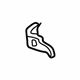 Ford F57Z-9862419-A Handle, Rear Driver Side