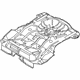 Ford CV6Z-5811215-A Floor Pan, Rear