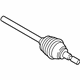 Ford EV6Z-3A329-A Outer CV Joint, Driver Side