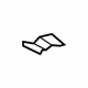 Ford -W708218-S424 Headliner Clip