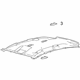 Ford FM5Z-5851916-AA Headliner