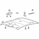 Ford KB3Z-2651916-AA Headliner