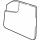 Ford FL3Z-17K707-A Mirror Glass, Passenger Side