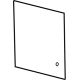 Ford CK4Z-6131013-P Rear Panel, Lower Driver Side