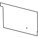Ford LK4Z-1531013-B Front Panel, Lower Driver Side