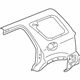 Ford YL8Z-7827840-CA Quarter Panel, Outer Passenger Side
