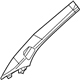 Ford AE9Z-7403598-AD Windshield Pillar Trim, Passenger Side