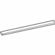 Ford 6F9Z-7421452-AA Belt Weatherstrip, Front Passenger Side