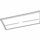 Ford 8F9Z-7420878-CAPTM Lower Cladding, Front Passenger Side