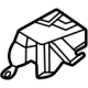 Ford M2DZ-18490-A Floor Duct, Passenger Side