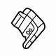 Ford 5R3Z-76025B33-AA Upper Pillar Bracket, Driver Side